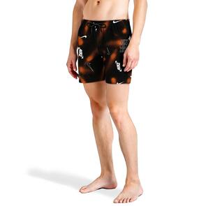 NIKE SWIM BRAND BLAST 7" VOLLEY SHORT BLACK