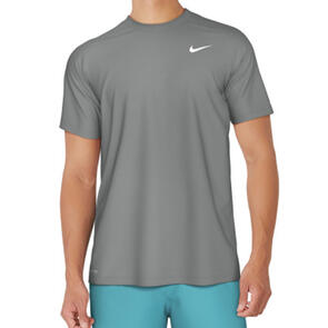 NIKE ESSENTIAL SHORT SLEEVE HYDROGUARD COOL GREY