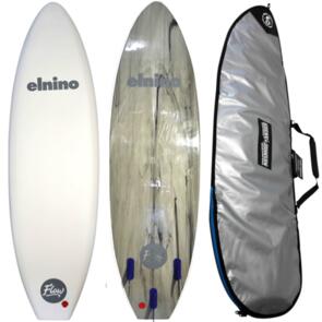EL NINO 2022 FLOW 6'0" + STICKY JOHNSON ALL ROUNDER COVER