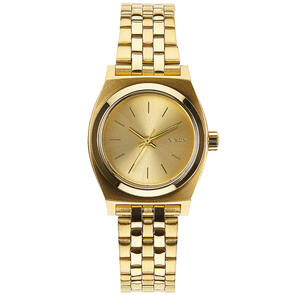 NIXON SMALL TIME TELLER ALL GOLD
