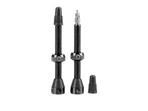 TUBOLIGHT TUBOLIGHT TUBELESS VALVE PAIR 70MM BLACK