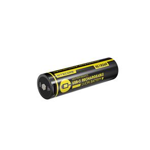 NITECORE LI-ION USB TYPE C RECHARGEABLE BATTERY 18650 (2600MAH)