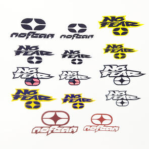 NO FEAR ICON STICKER PACK (14 STICKERS)
