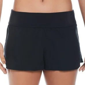 NIKE SWIM WOMENS ESSENTIAL SWIM BOARDSHORT BLACK
