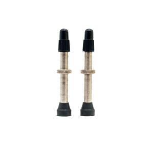 STANS NOTUBES STAN'S STAN'S UNIVERSAL VALVE (PAIR) - MEDIUM BRASS (44MM LENGTH)