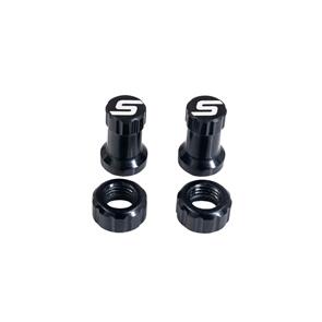 STANS NOTUBES TUBELESS VALVE COLOUR KIT - BLACK