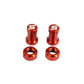STANS NOTUBES TUBELESS VALVE COLOUR KIT - ORANGE