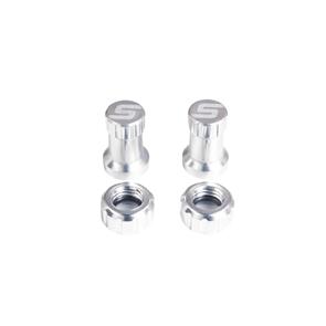 STANS NOTUBES TUBELESS VALVE COLOUR KIT - SILVER
