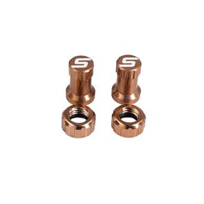 STANS NOTUBES TUBELESS VALVE COLOUR KIT - COPPER