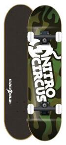 NITRO CIRCUS SKATEBOARD  D - CAMO