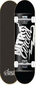 NITRO CIRCUS SKATEBOARD R AMP -  BLACK BOLT