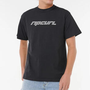 RIP CURL NU DOSED TEE BLACK