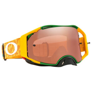 OAKLEY AIRBRAKE -TOBY PRICE SIGNATURE MODEL GOLD WITH PRIZM BLACK LENS