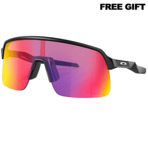 OAKLEY SUTRO LITE SUNGLASSES MATTE BLACK W/PRIZM ROAD LENS OAKLEY