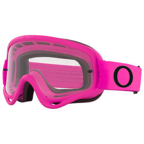 OAKLEY O-FRAME MX GOGGLE NEON PINK W/CLEAR LENS