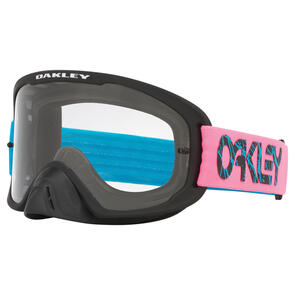 OAKLEY O-FRAME 2.0 PRO MX GOGGLE 2-STROKE BLUE/PINK W/ CLEAR LENS