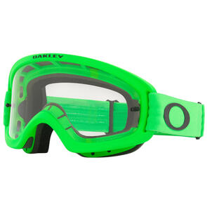 OAKLEY O-FRAME 2.0 PRO XS MX GOGGLE MOTO GREEN W/ CLEAR LENS