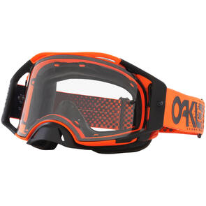 OAKLEY AIRBRAKE MX GOGGLE MOTO ORANGE B1B W/ CLEAR LENS