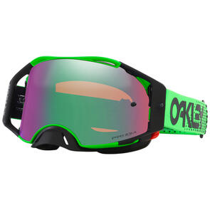 OAKLEY AIRBRAKE MX GOGGLE MOTO GREEN B1B W/ PRIZM JADE
