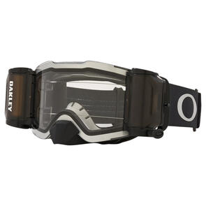 OAKLEY FRONT LINE MX GOGGLE TUFFBLOCKS BLK/GUNMETAL W/ CLEAR ROLLOFF