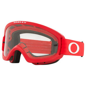 OAKLEY O-FRAME 2.0 PRO XS MX GOGGLE MOTO RED W/ CLEAR LENS