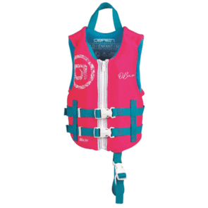 OBRIEN 2026 CHILD TRADITIONAL VEST PINK/AQUA NEO
