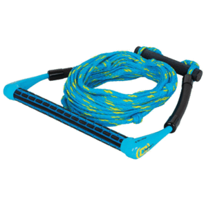 OBRIEN 2026 KNEEBOARD ROPE AND HANDLE BLUE W/ ROPE CYAN/YLW