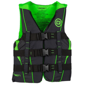 OBRIEN 2026 TEEN VEST LIME NYLON
