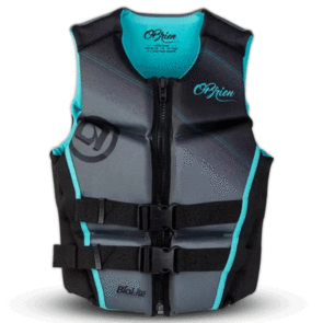 OBRIEN 2026 WOMENS V-BACK VEST AQUA