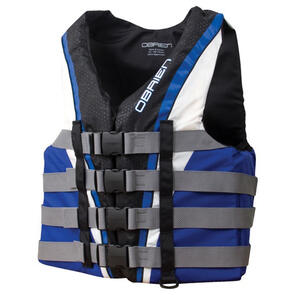 OBRIEN 4-BUCK PRO VEST BLUE NYLON