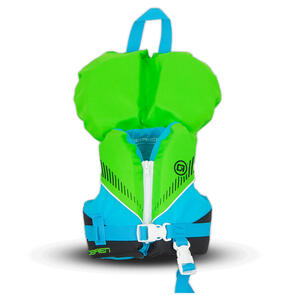OBRIEN INFANT VEST GREEN NYLON