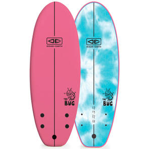 OCEAN N EARTH BUG 4'0" SOFTBOARD PINK