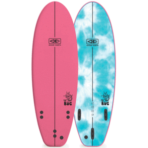 OCEAN N EARTH BUG 5'6" SOFTBOARD PINK