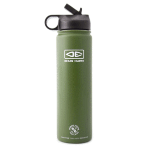 OCEAN N EARTH INSULATED FLIP LID FLASK - OLIVE