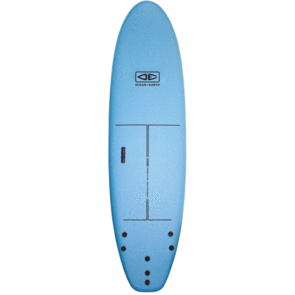 OCEAN N EARTH MACCA SURF SCHOOL SOFTBOARD - 7'6 BLUE