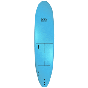 OCEAN N EARTH MACCA SURF SCHOOL SOFTBOARD - 9'0 BLUE