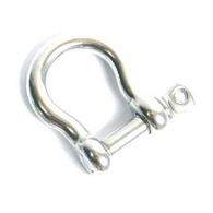 OCEAN N EARTH 316 STAINLESS 8MM BOW SHACKLE