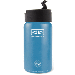 OCEAN N EARTH INSULATED FLIP LID COFFEE MUG BLUE