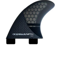 OCEAN N EARTH Q2 CONTROL QUAD REAR FINS - DUAL TAB