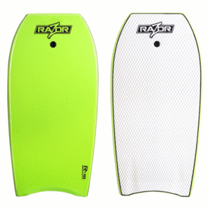 OCEAN N EARTH RAZOR BODYBOARD - 48" LIME