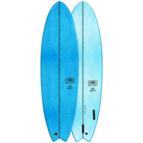 OCEAN N EARTH EZI-RIDER 7'0" SOFTBOARD BLUE