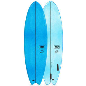 OCEAN N EARTH EZI-RIDER 6'6" SOFTBOARD BLUE