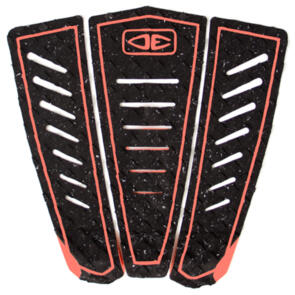 OCEAN N EARTH KANOA SIGNATURE TAIL PAD - BLACK/CORAL