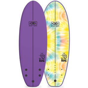 OCEAN N EARTH BUG 4'8" SOFTBOARD PURPLE