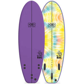 OCEAN N EARTH BUG 5'2" SOFTBOARD PURPLE