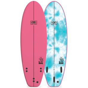 OCEAN N EARTH BUG 6'0" SOFTBOARD PINK