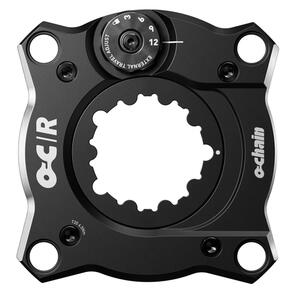 OCHAIN R SPIDER - BLACK - 104BCD 3BOLT DIRECT MOUNT INTERFACE - EXTERNAL TRAVEL ADJUST