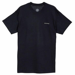 OCTOPUS OCTO LOGO TEE BLACK