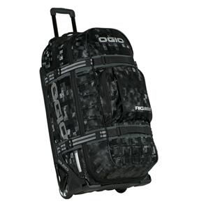 OGIO GEAR BAG - RIG 9800 (WHEELED) CLOUD RACER BLK GRY