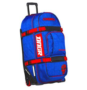 OGIO GEAR BAG - RIG 9800 (WHEELED) DNGR DEEP BLUE RED HAIDEN DEEGAN